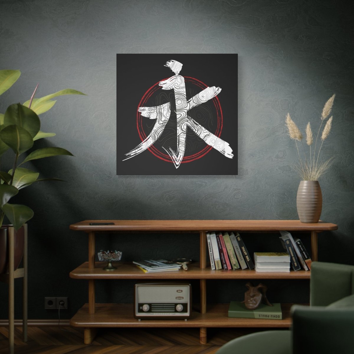 36" x 36" Everlasting Canvas Wrap - KanjiSoul