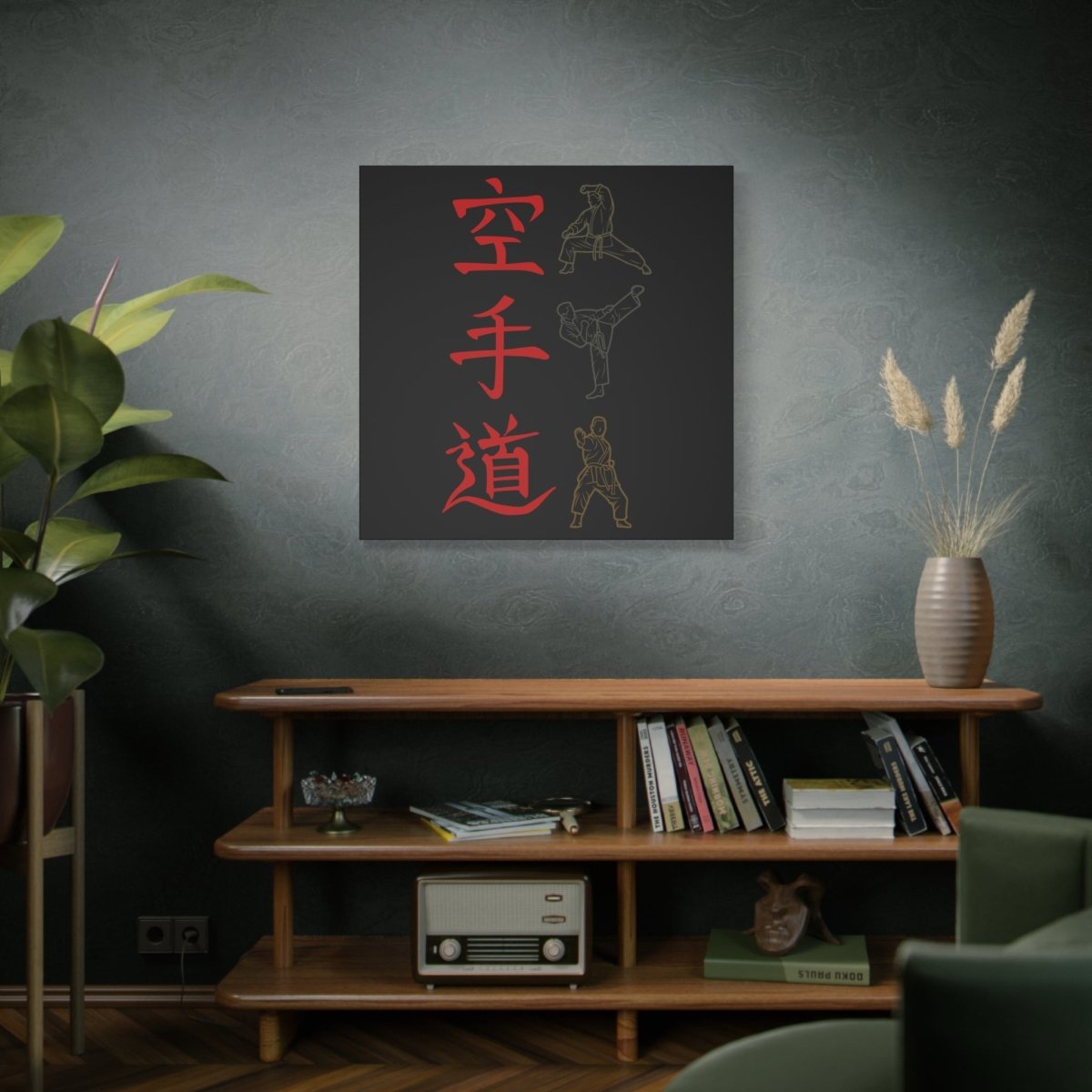 36" x 36" Karate Canvas Wrap - KanjiSoul