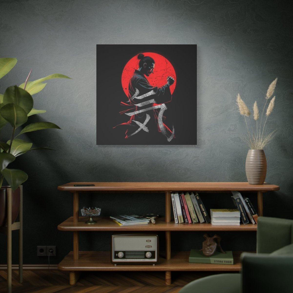 36" x 36" Ki Canvas Wrap - KanjiSoul