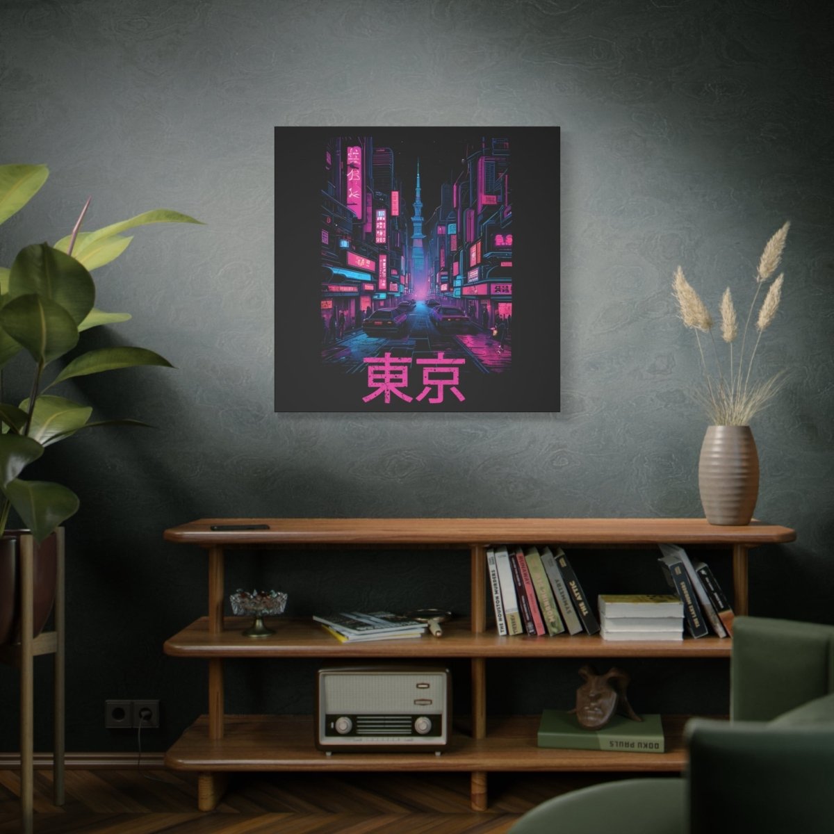 36" x 36" Tokyo Canvas Wrap - KanjiSoul