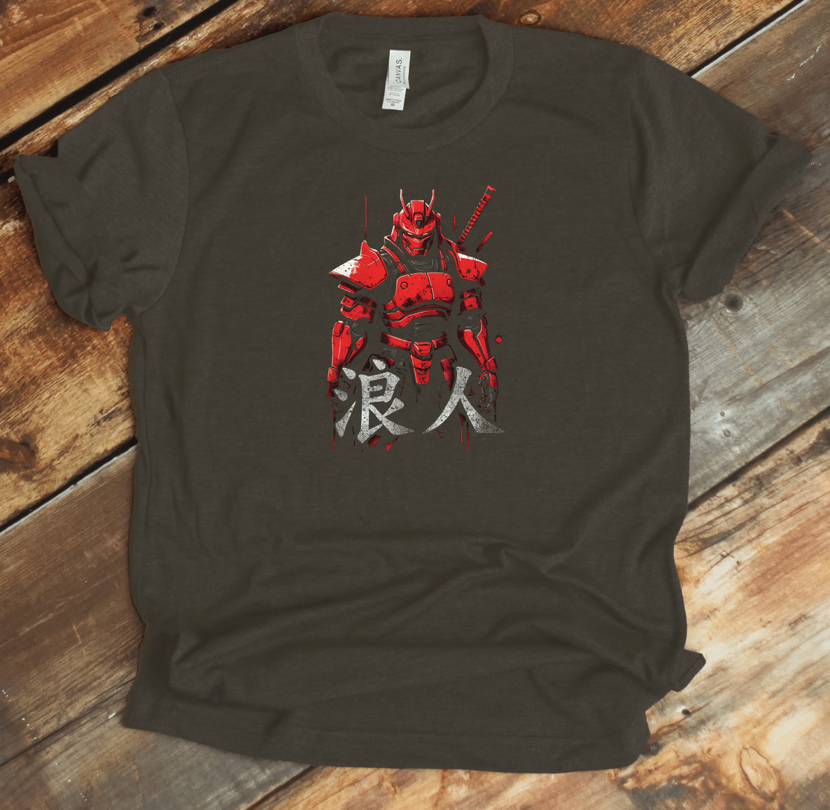 Army Ronin Kanji Premium T-Shirt - KanjiSoul