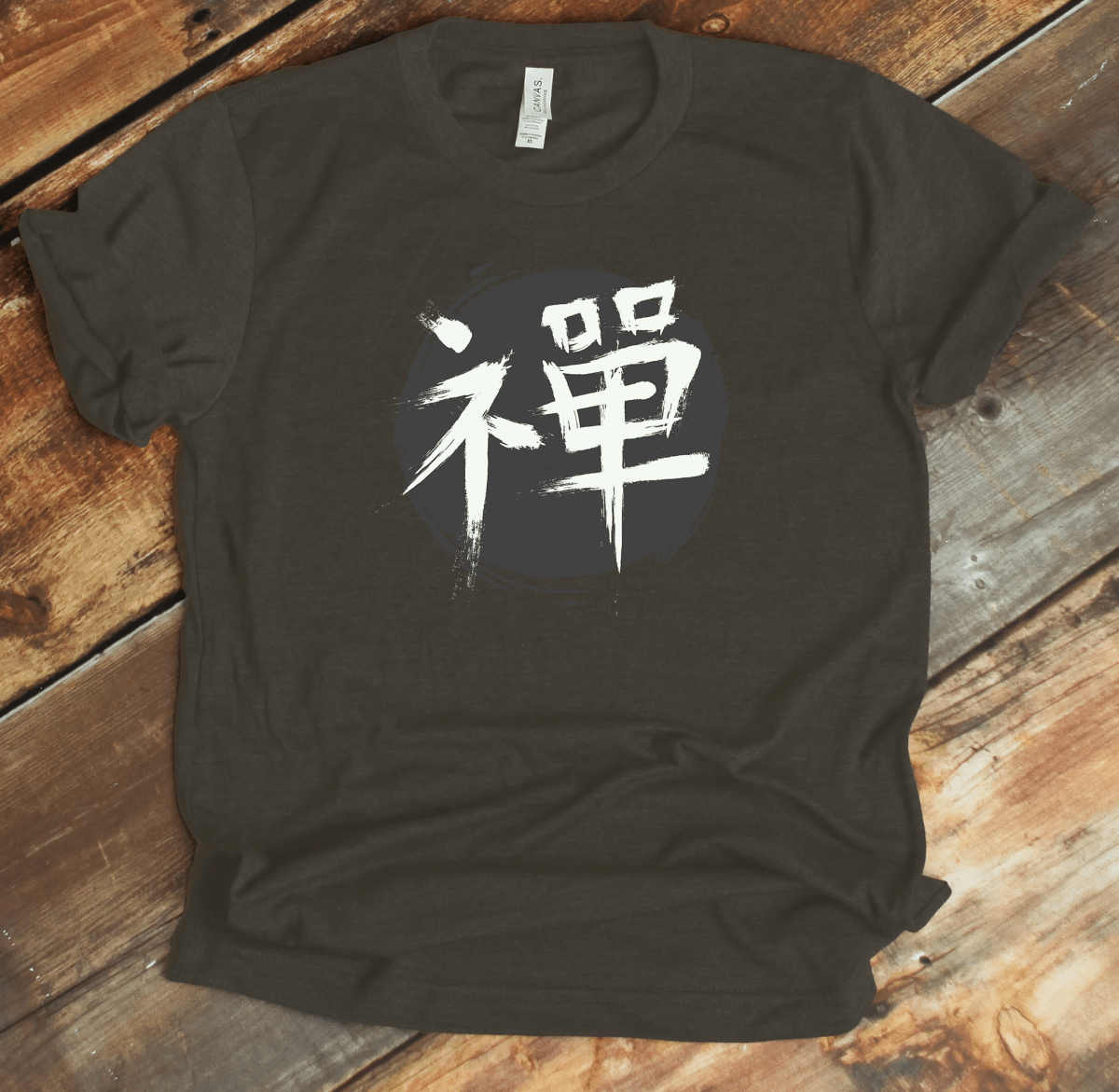 Army Zen Kanji Premium T-Shirt - KanjiSoul