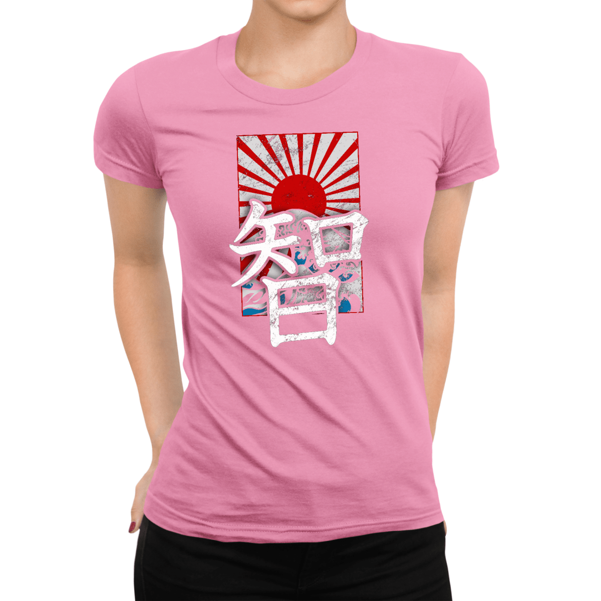 Azalea Wisdom Kanji Japanese Inspired Women's Shirt - Kanji Soul