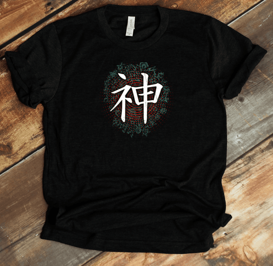 Black Kami Kanji Premium T-Shirt - KanjiSoul