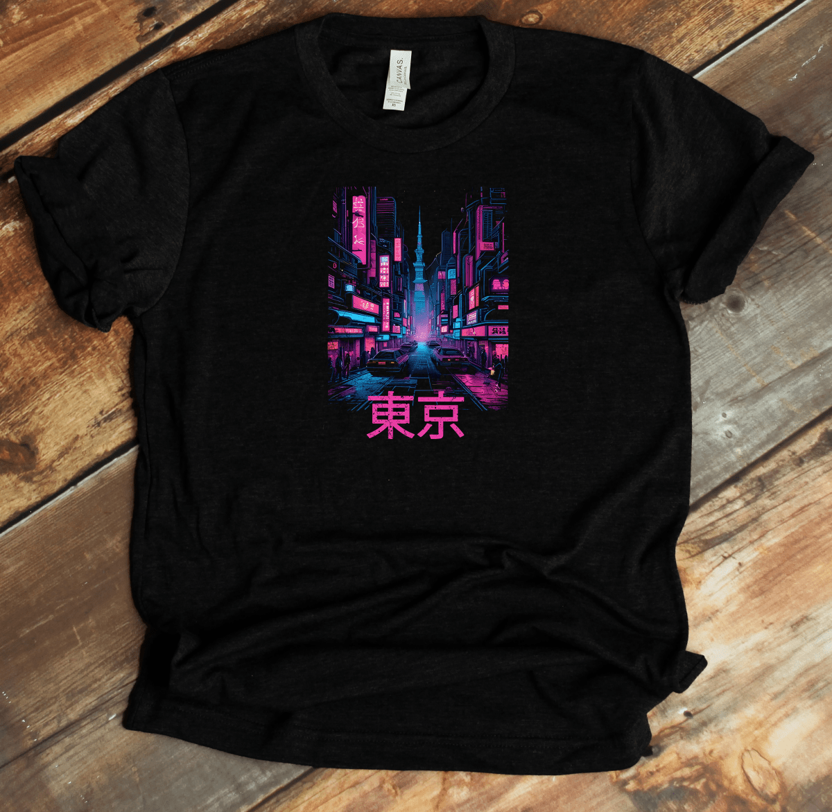 Black Tokyo Kanji Premium T-Shirt - KanjiSoul