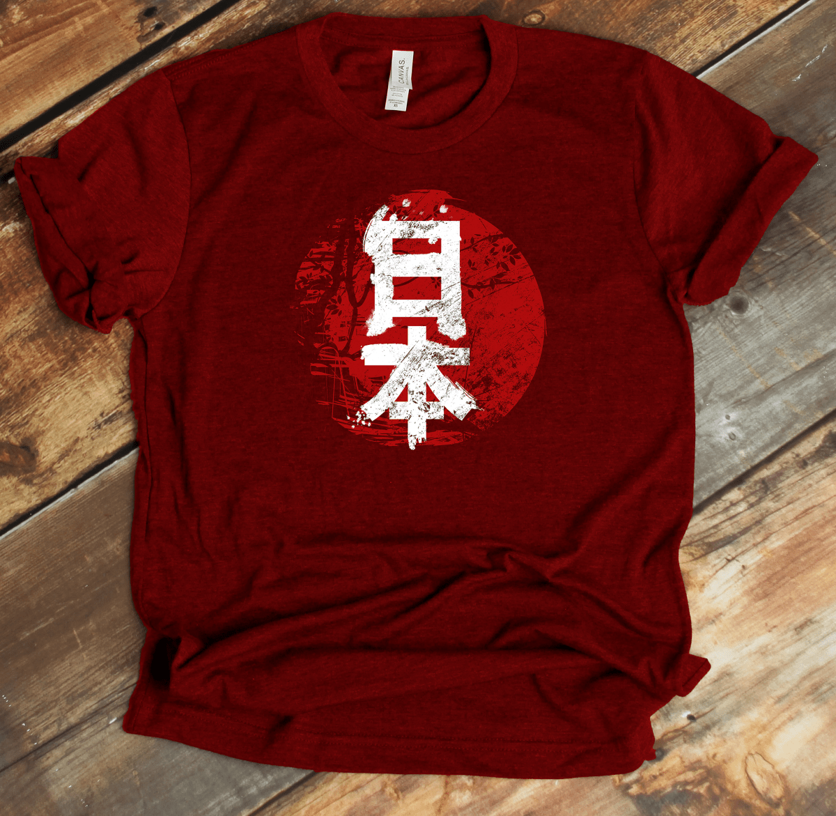 Red Japan Kanji Premium T-Shirt - KanjiSoul