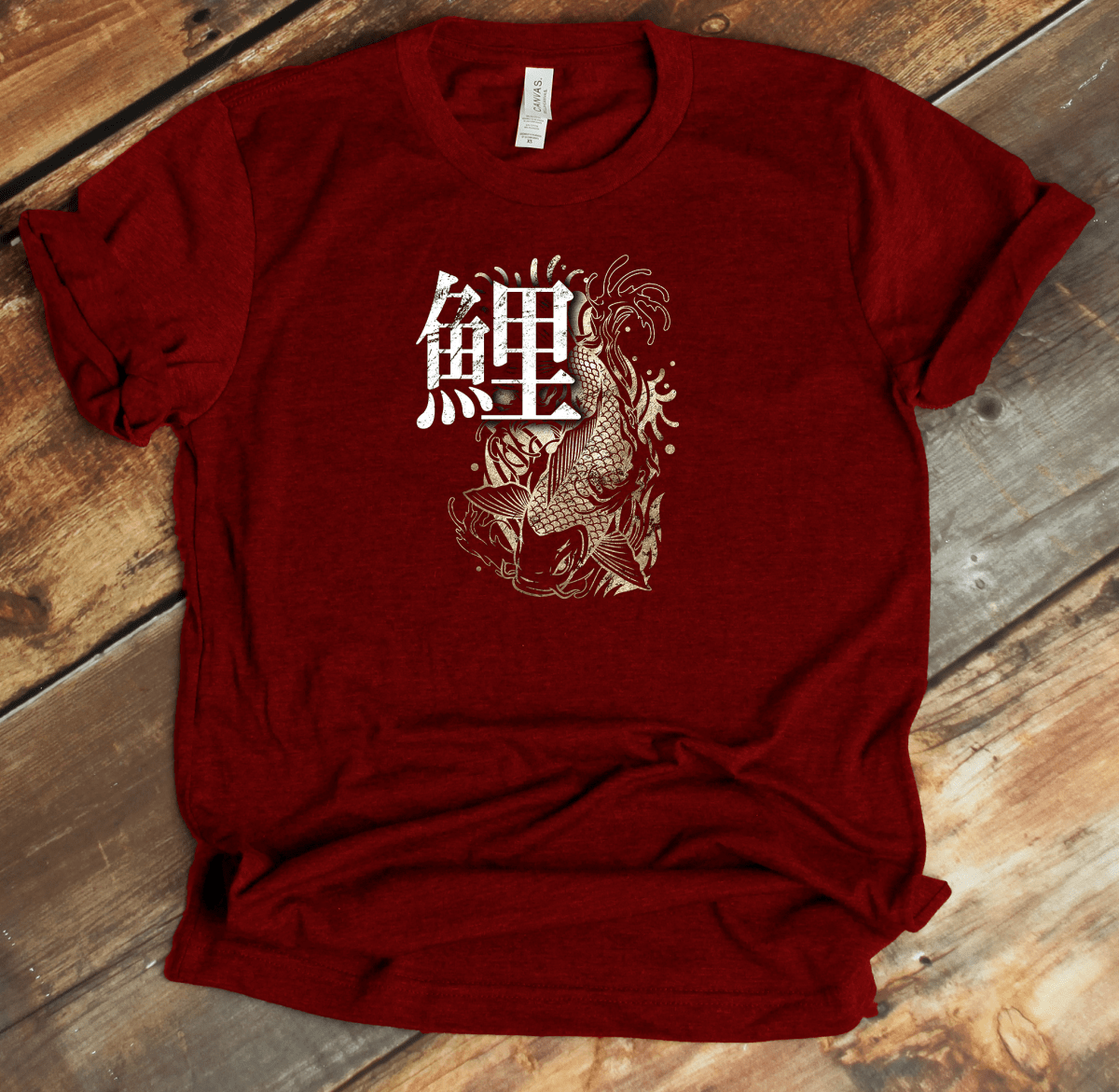 Red Koi Kanji Premium T-Shirt - KanjiSoul