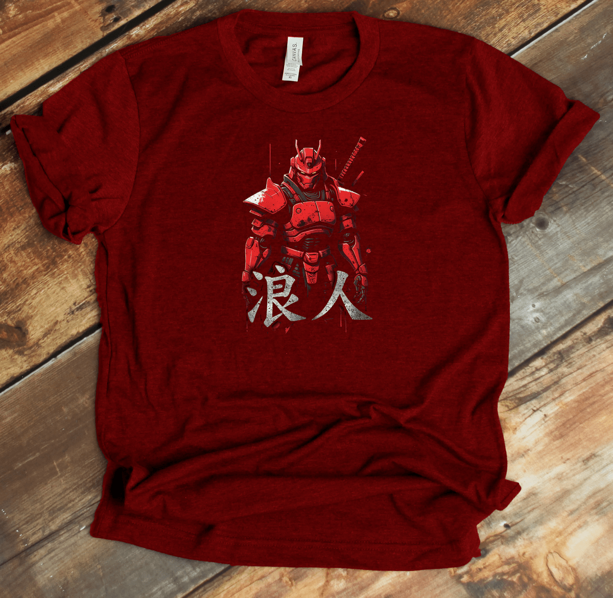 Red Ronin Kanji Premium T-Shirt - KanjiSoul