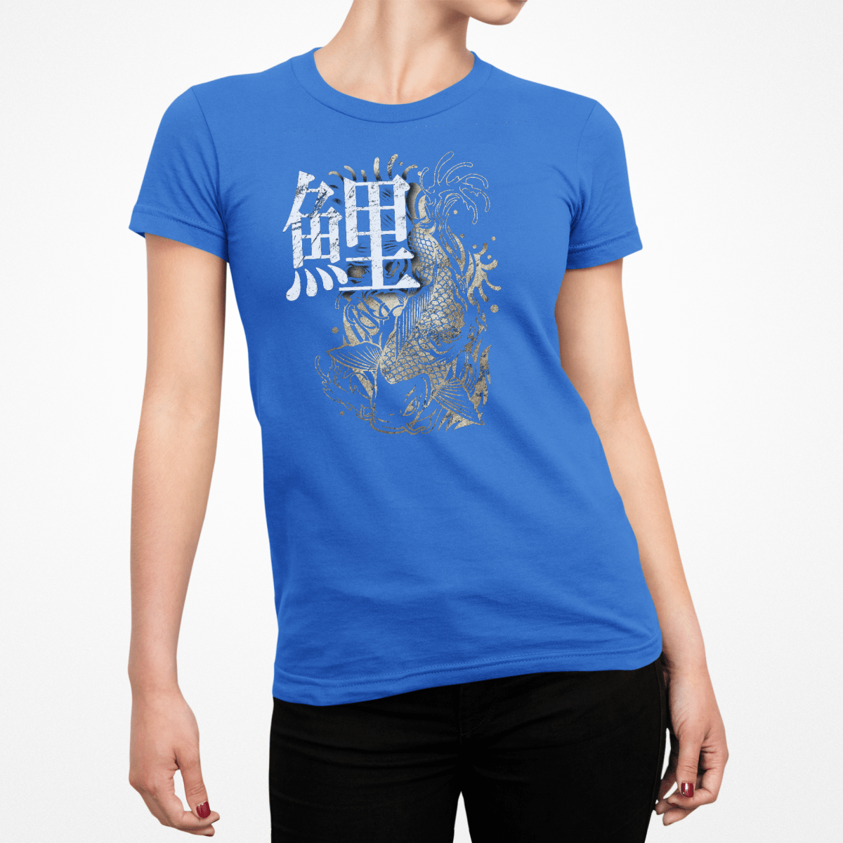 Royal Japanese Kanji for Koi Women's Shirt - Kanji Soul