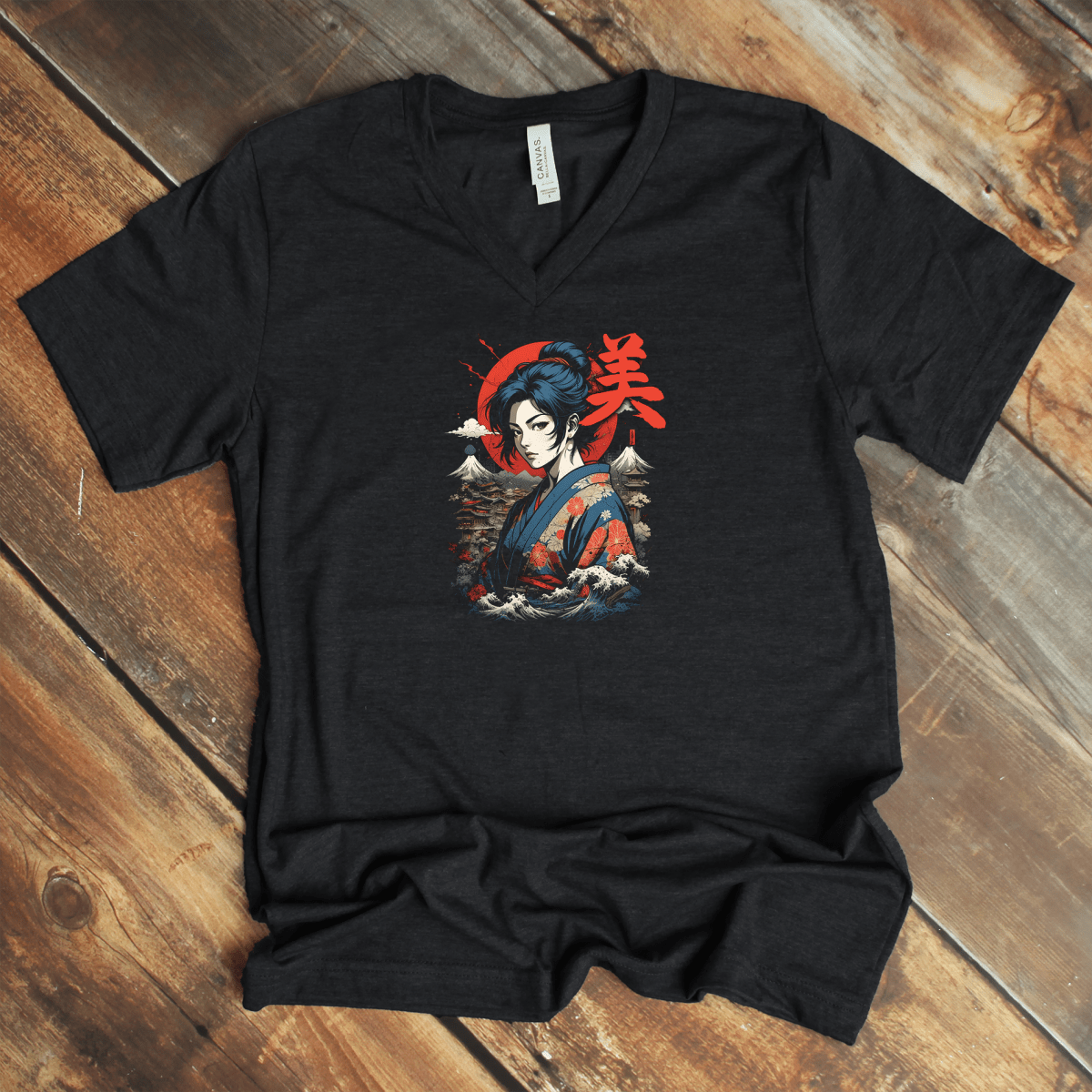 S Beauty V - Neck - KanjiSoul