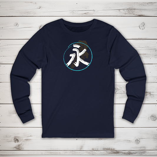 S Everlasting Kanji Long Sleeve T-Shirt - KanjiSoul