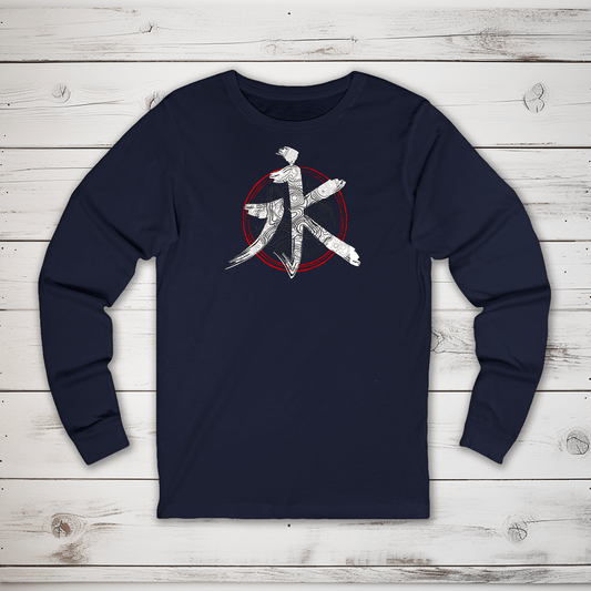 S Everlasting Kanji Long Sleeve T-Shirt - KanjiSoul