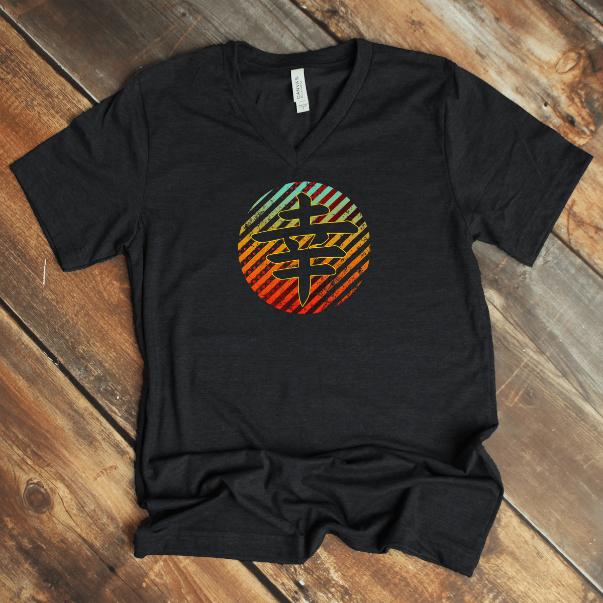S Happiness V - Neck - KanjiSoul