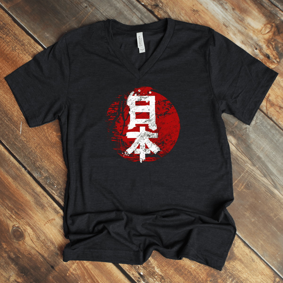 S Japan V - Neck - KanjiSoul