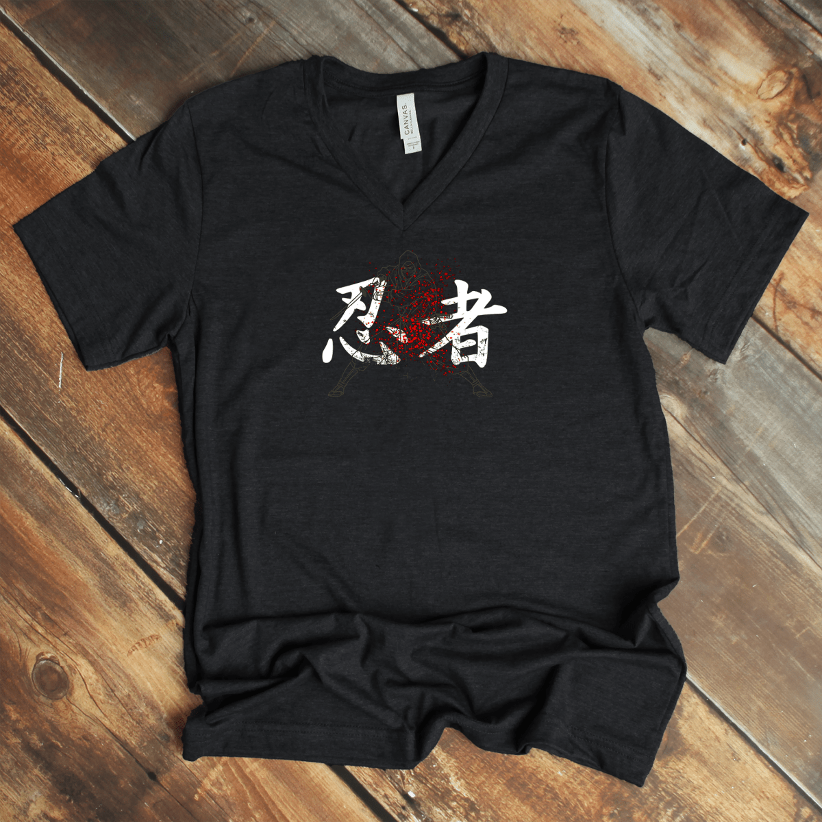 S Ninja V - Neck - KanjiSoul