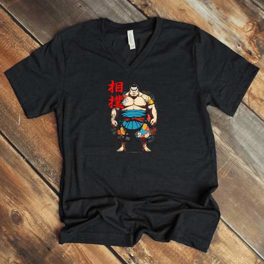 S Sumo V - Neck - KanjiSoul
