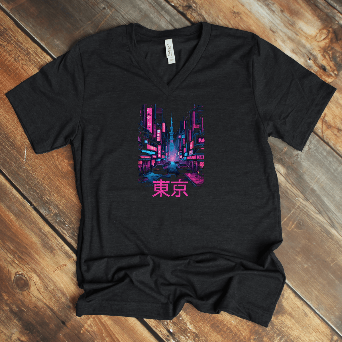 S Tokyo V - Neck - KanjiSoul