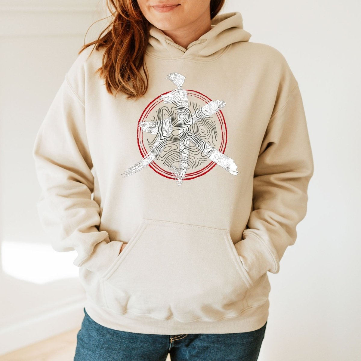 Sand Everlasting 永 Japanese Kanji Premium Hoodie - Kanji Soul