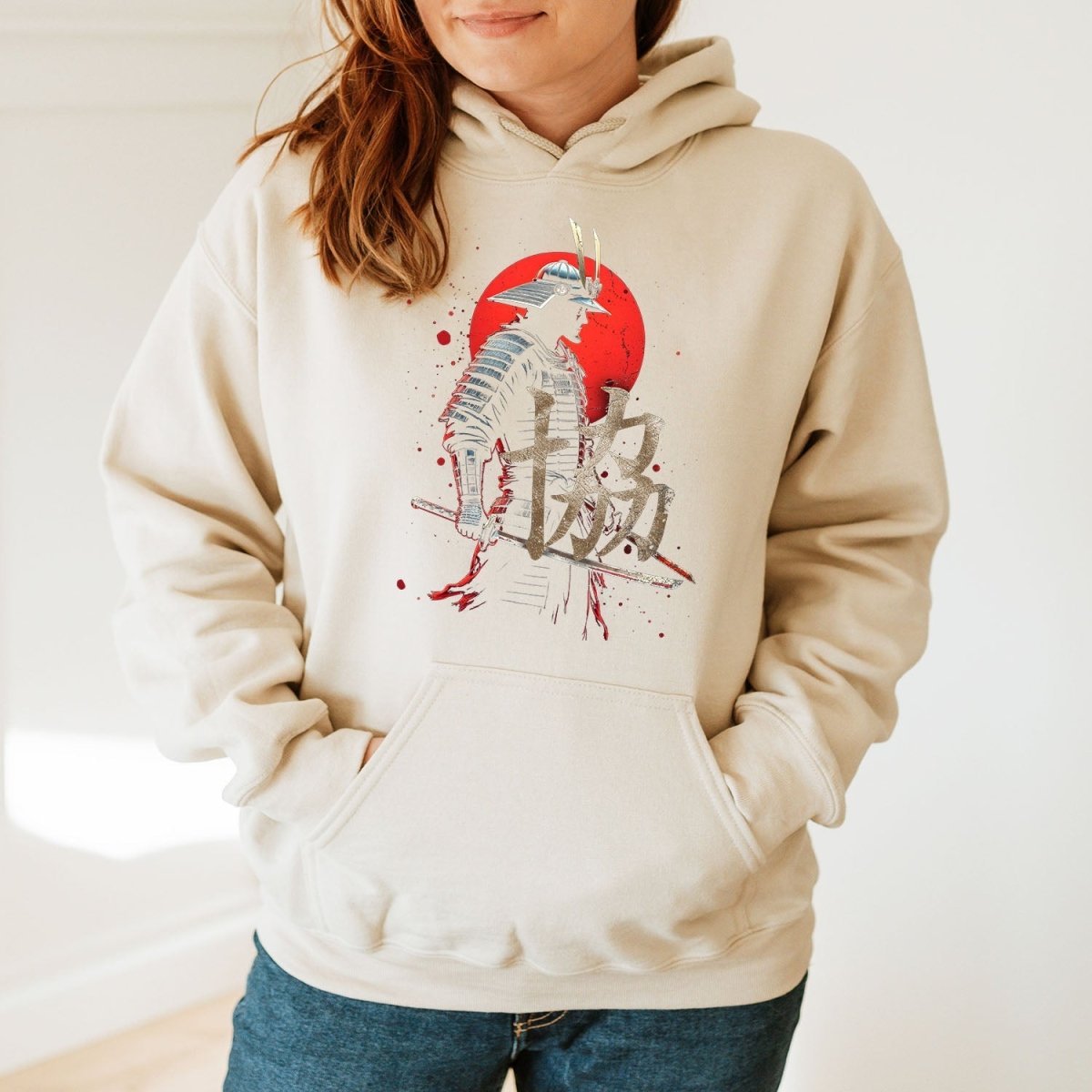 Sand Kana - Kyo 協 Japanese Kanji Premium Hoodie - Kanji Soul