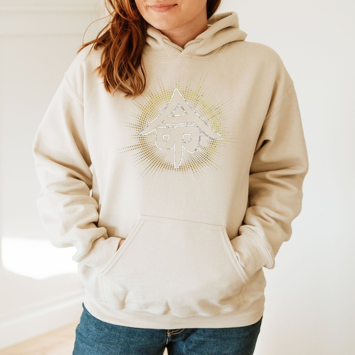 Sand Life 命 Japanese Kanji Premium Hoodie - Kanji Soul