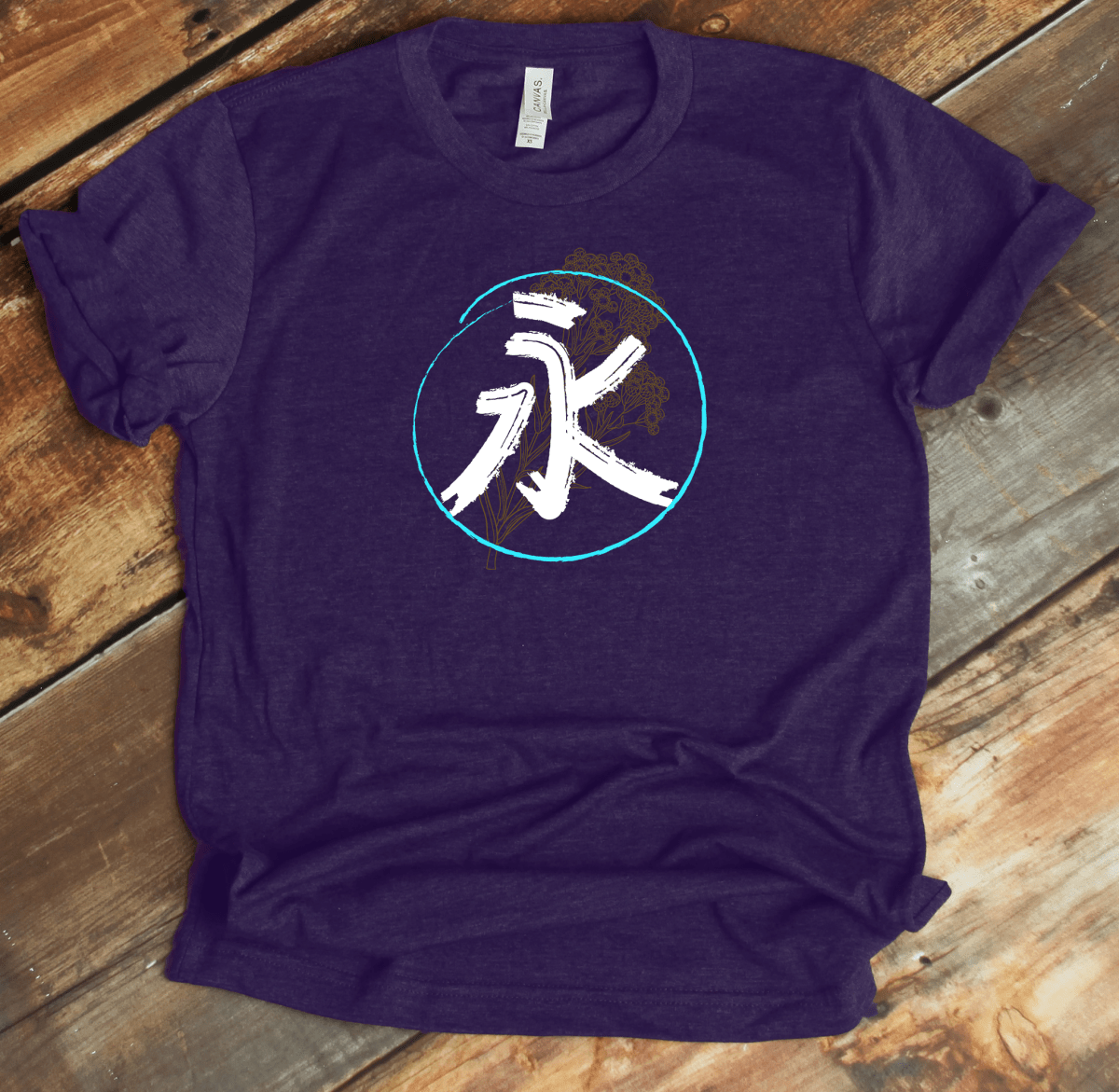 Team Purple Everlasting Kanji Premium T-Shirt - KanjiSoul
