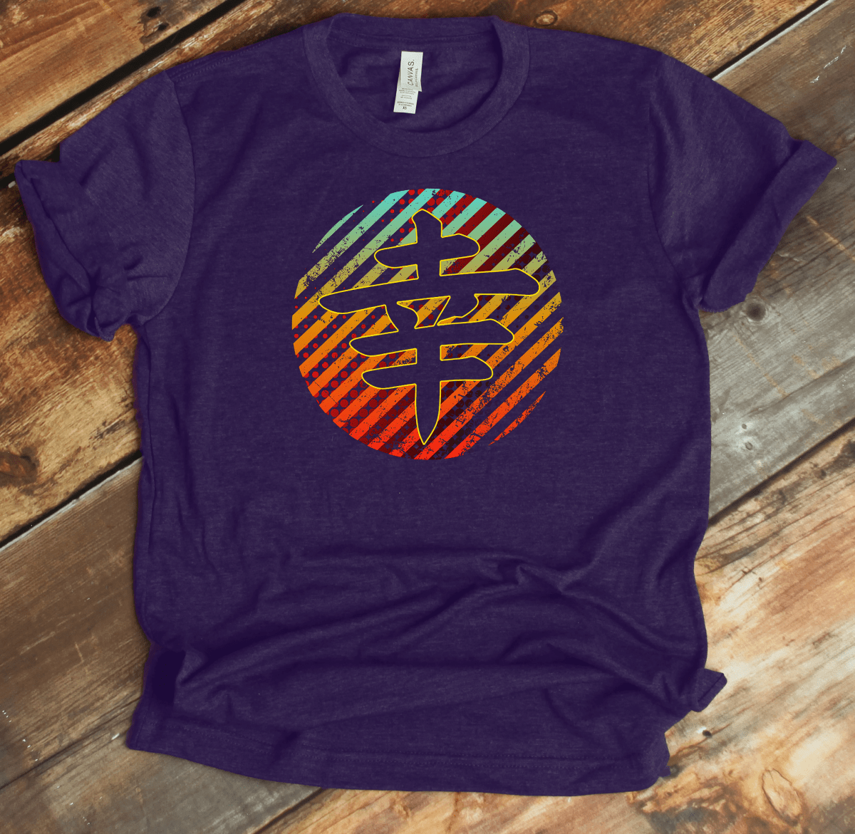 Team Purple Happiness Kanji Premium T-Shirt - KanjiSoul