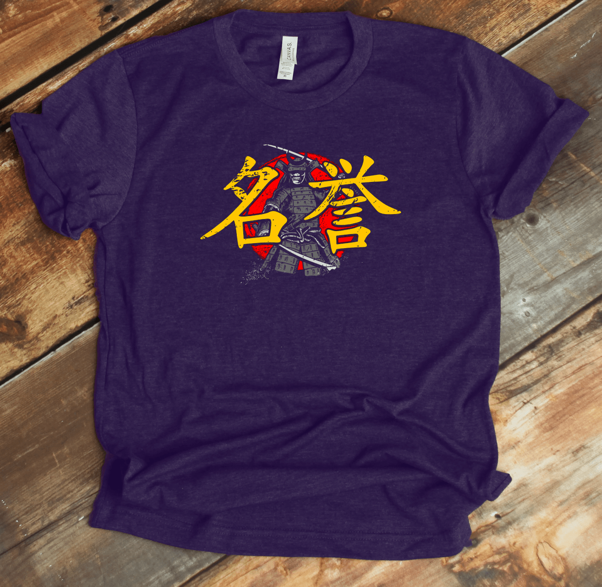 Team Purple Honor Kanji Premium T-Shirt - DISCOUNTED - KanjiSoul