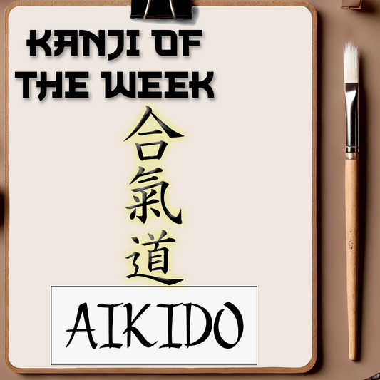 Kanji Of The Week - Aikido - 12/15/2024