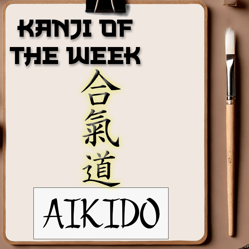 Kanji Of The Week - Aikido - 12/15/2024 - Kanji Soul