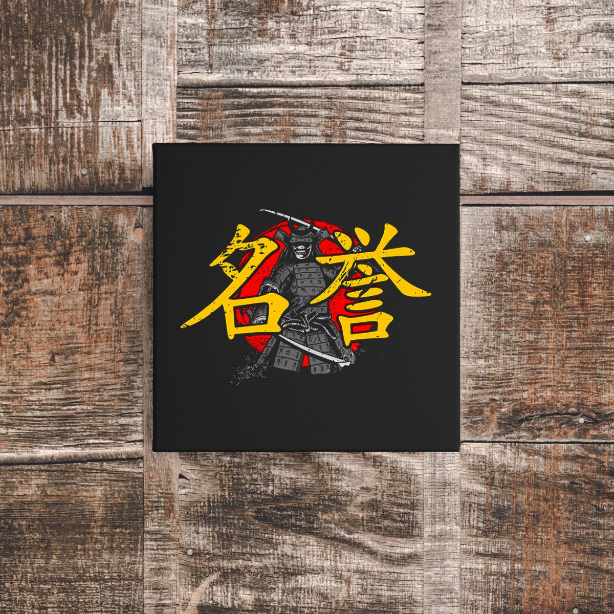 12″ x 12″ Honor Canvas Wrap - KanjiSoul