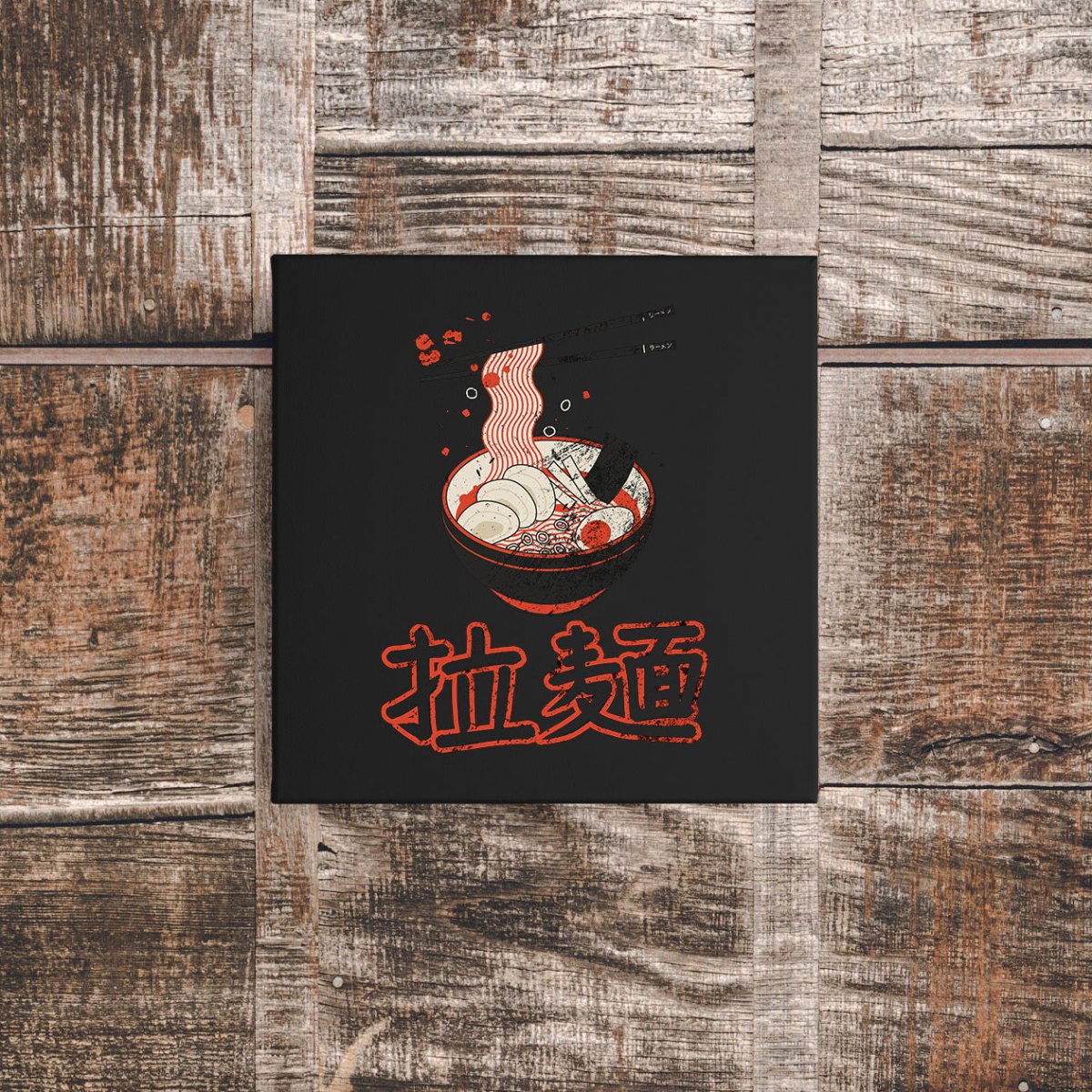 12″ x 12″ Ramen Canvas Wrap - KanjiSoul