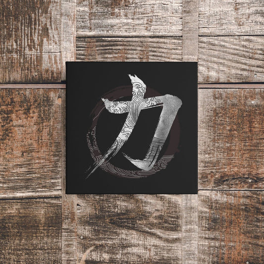 12″ x 12″ Strength Canvas Wrap - KanjiSoul