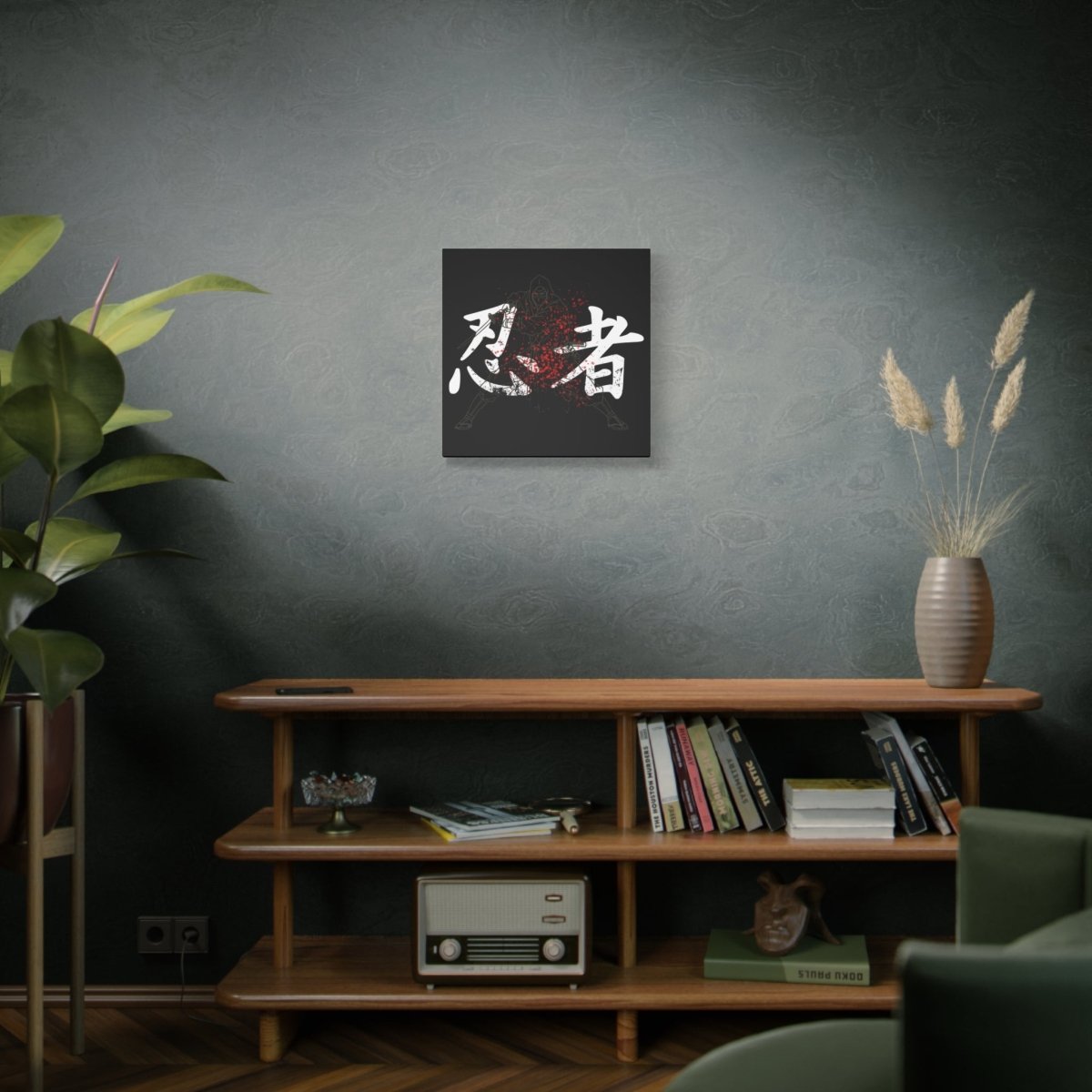 20″ x 20″ Ninja Canvas Wrap - KanjiSoul