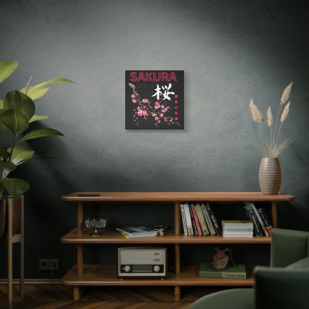 20″ x 20″ Sakura Canvas Wrap - KanjiSoul