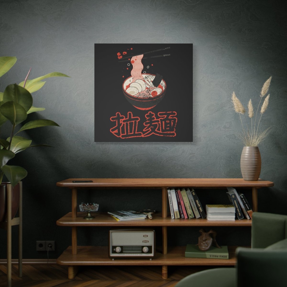 36" x 36" Ramen Canvas Wrap - KanjiSoul