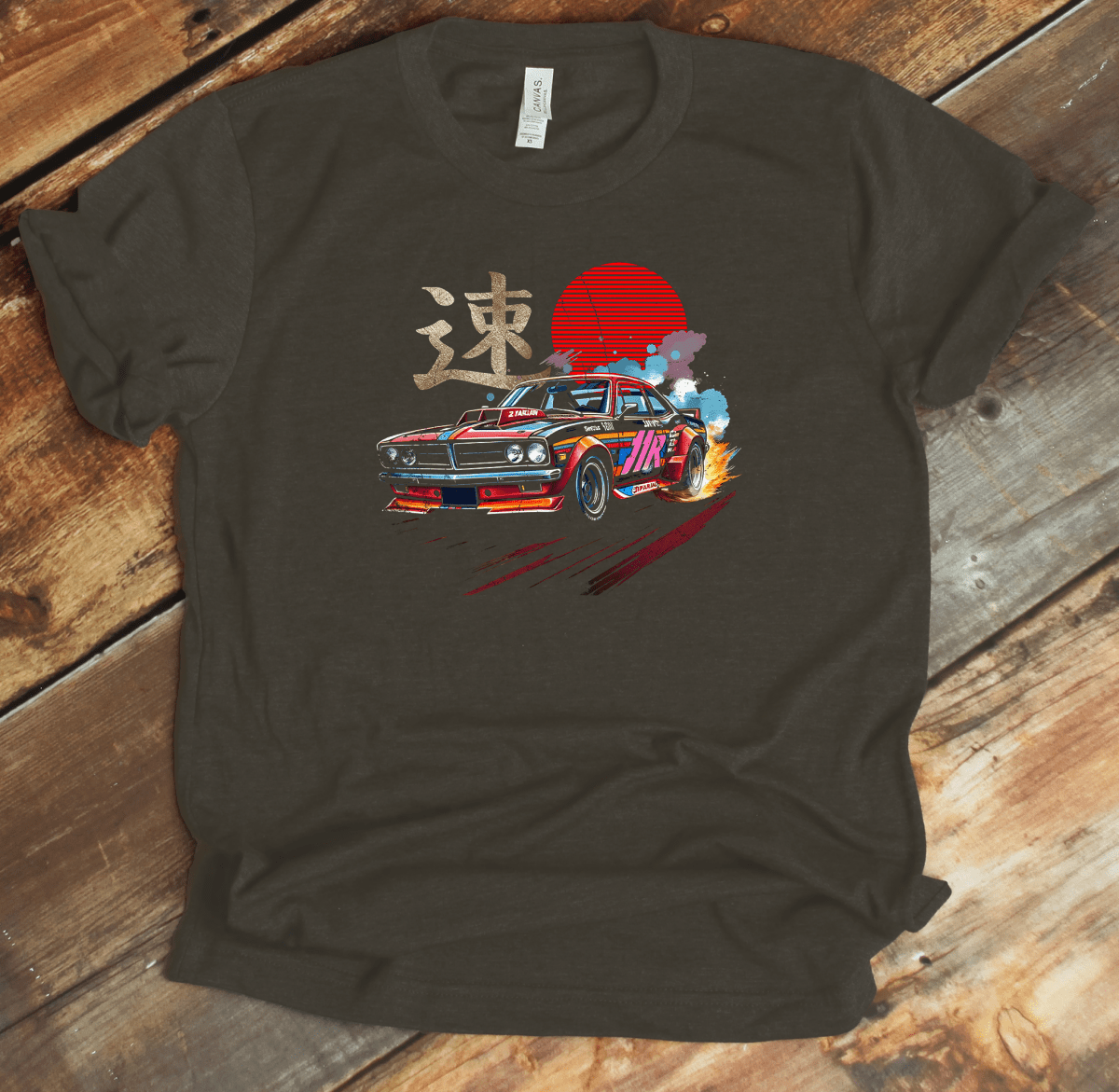 Army Speed Kanji Premium T-Shirt - KanjiSoul