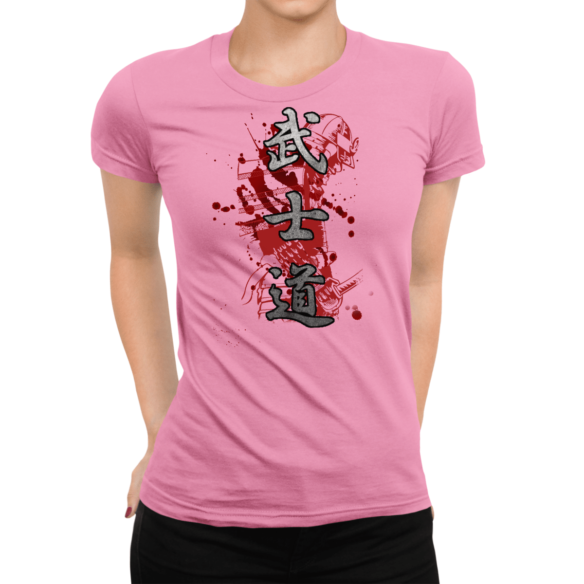 Azalea Bushido Blood Kanji Japanese Inspired Women's Shirt - Kanji Soul