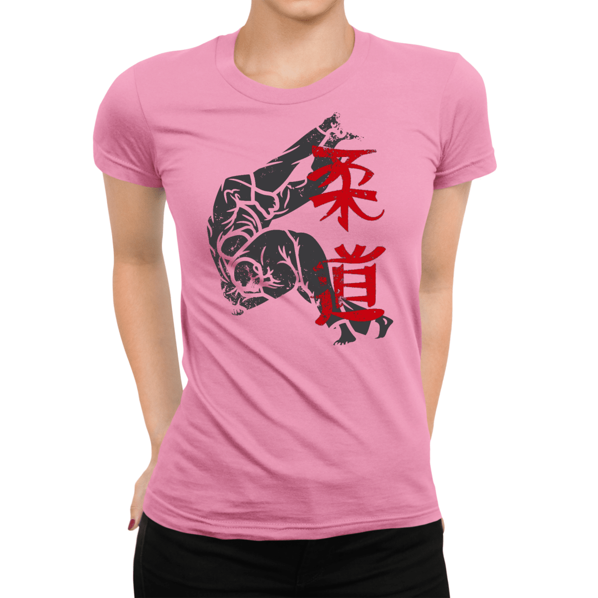 Azalea Japanese Judo Kanji Women's T Shirt - Kanji Soul