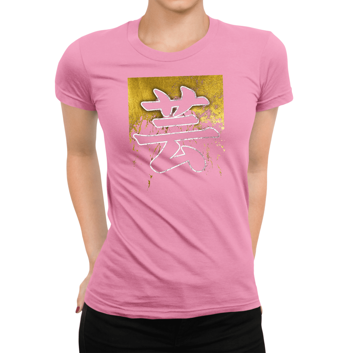 Azalea Japanese Kanji for Art Women's Shirt - Kanji Soul