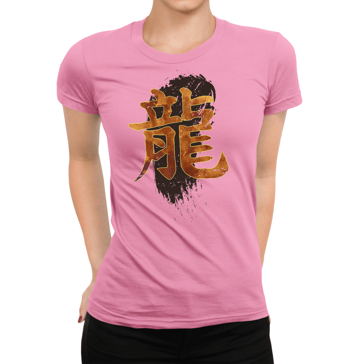 Azalea Japanese Kanji for Dragon Women's Shirt - Kanji Soul