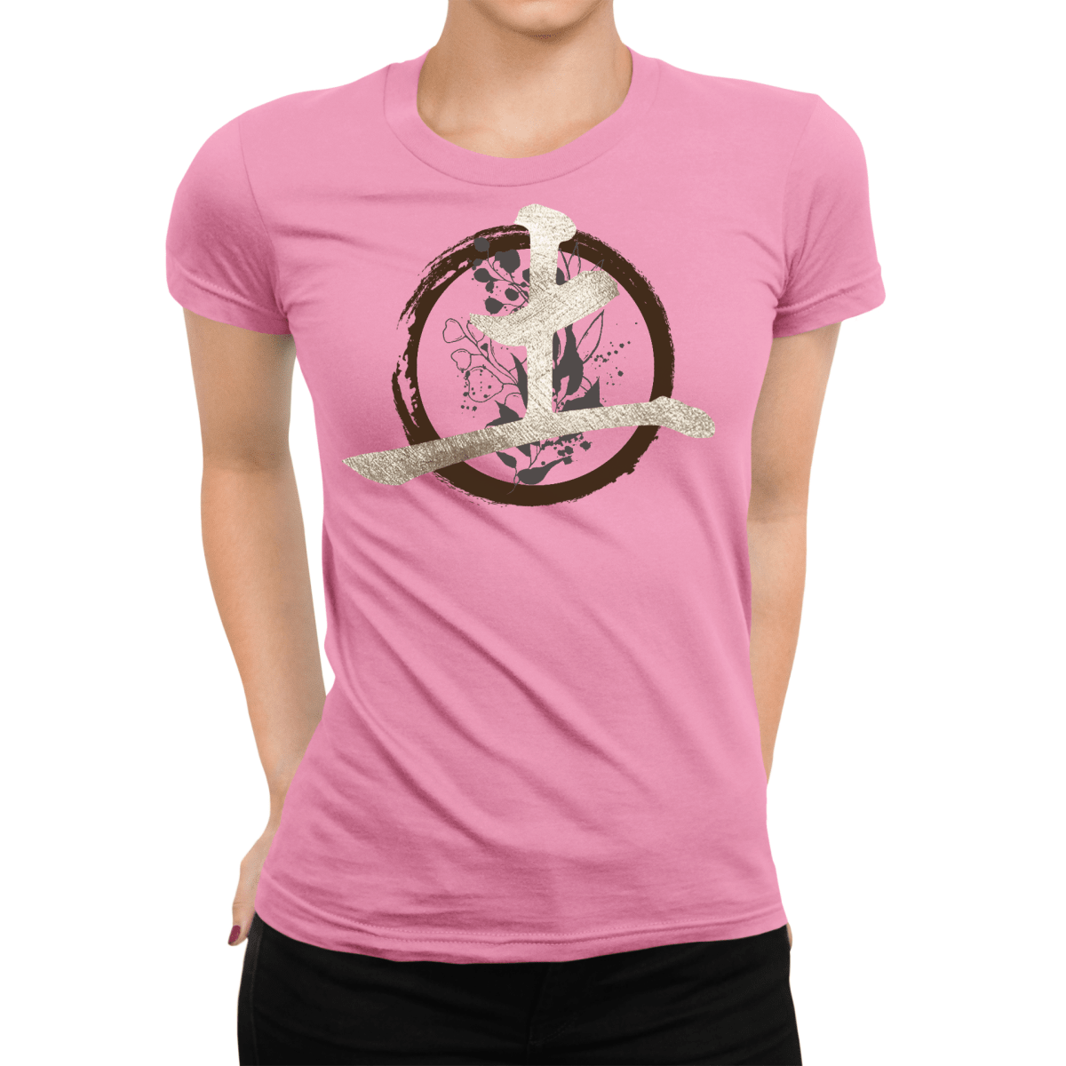 Azalea Japanese Kanji for Earth B Women's Shirt - Kanji Soul