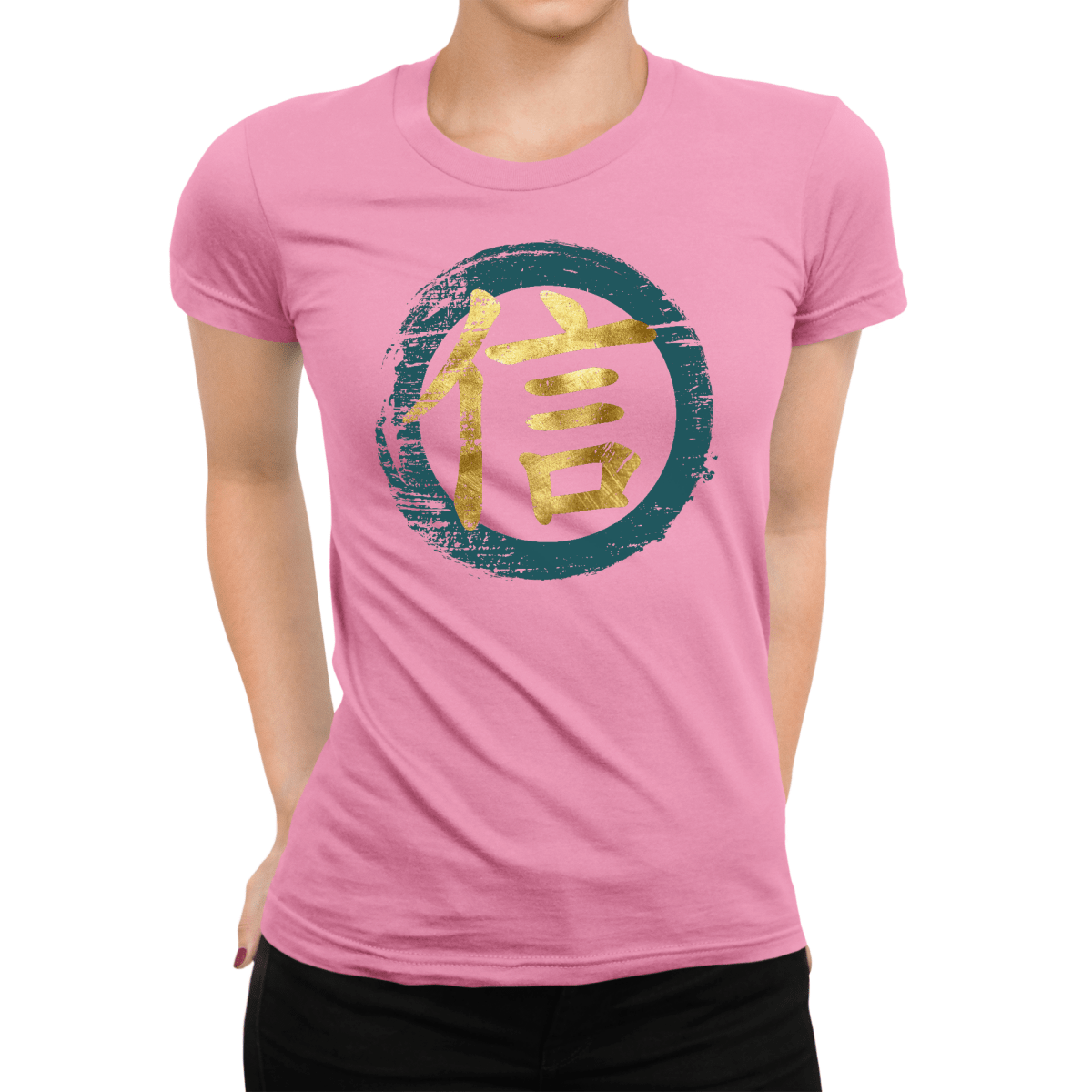 Azalea Japanese Kanji for Faith Women's Shirt - Kanji Soul