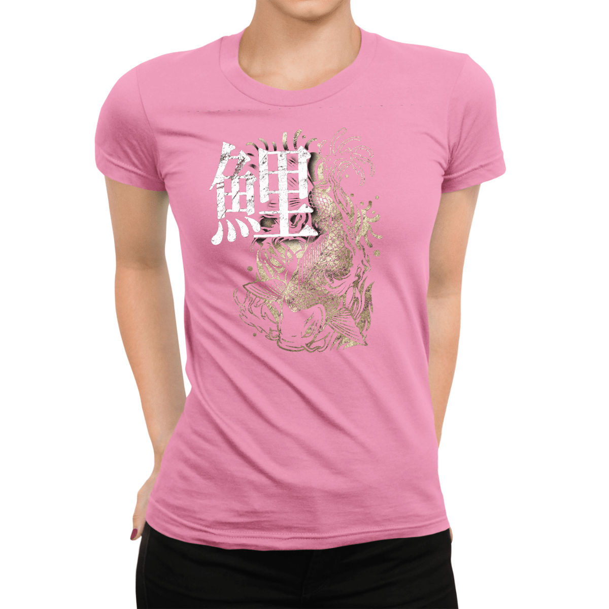 Azalea Japanese Kanji for Koi Women's Shirt - Kanji Soul