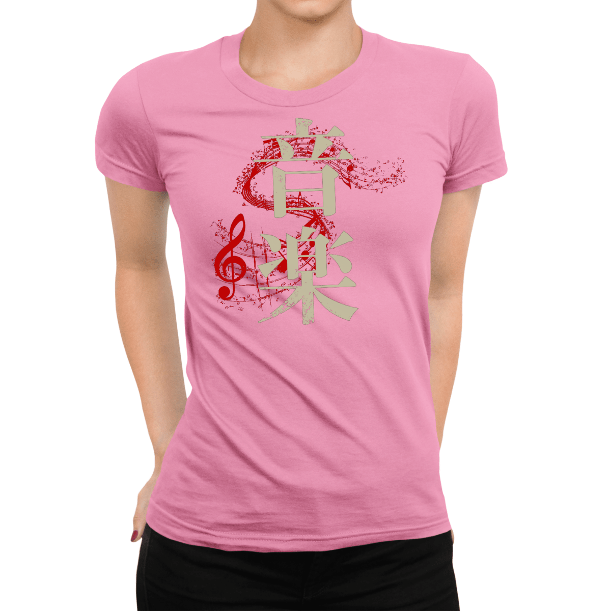 Azalea Japanese Kanji for Music Women's Shirt - Kanji Soul
