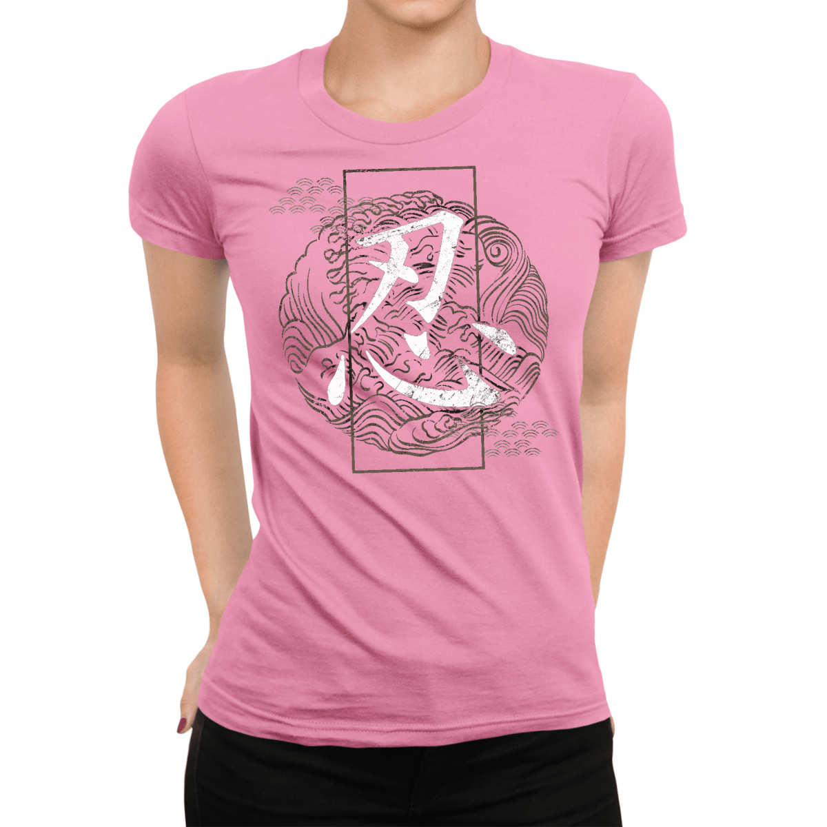 Azalea Japanese Kanji for Patience Women's Shirt - Kanji Soul