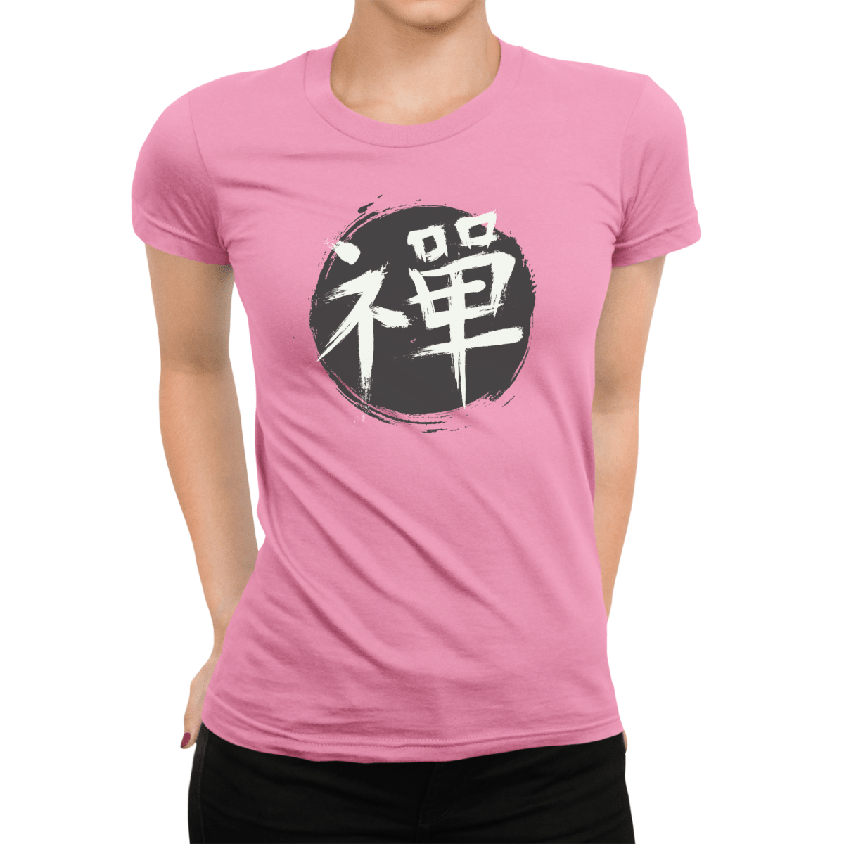 Azalea Japanese Kanji for Zen Women's Shirt - Kanji Soul