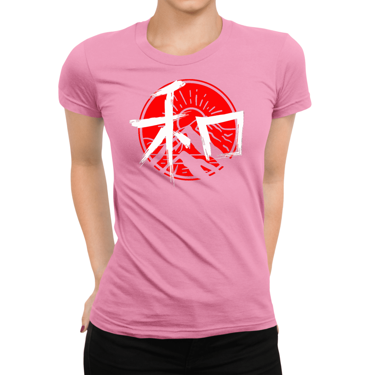 Azalea Japanese Peace Kanji Women's T Shirt - Kanji Soul