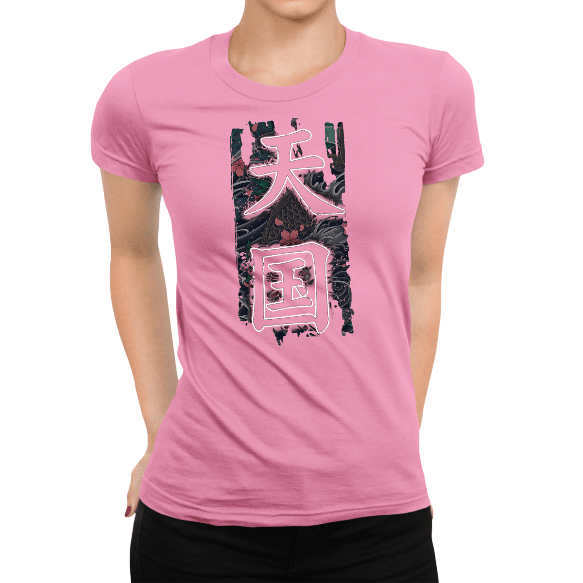 Azalea Women's Japanese Kanji Heaven Symbol Shirt - Kanji Soul