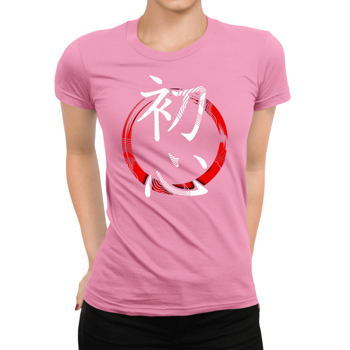 Azalea Women's Japanese Kanji Shoshin Symbol Shirt - Kanji Soul