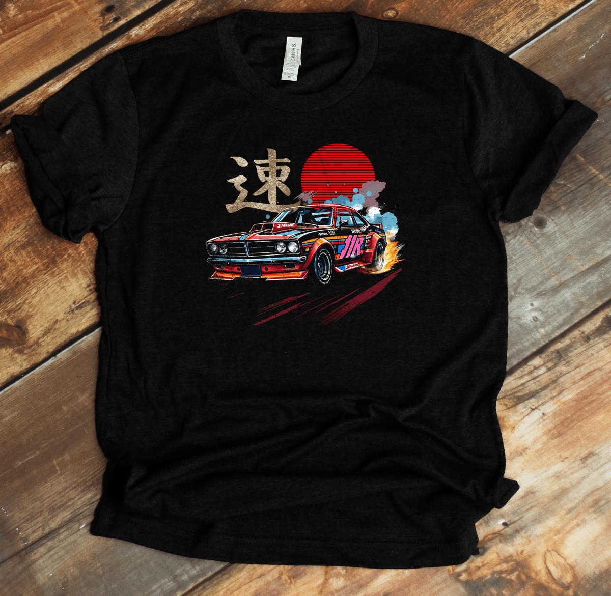 Black Speed Kanji Premium T-Shirt - KanjiSoul
